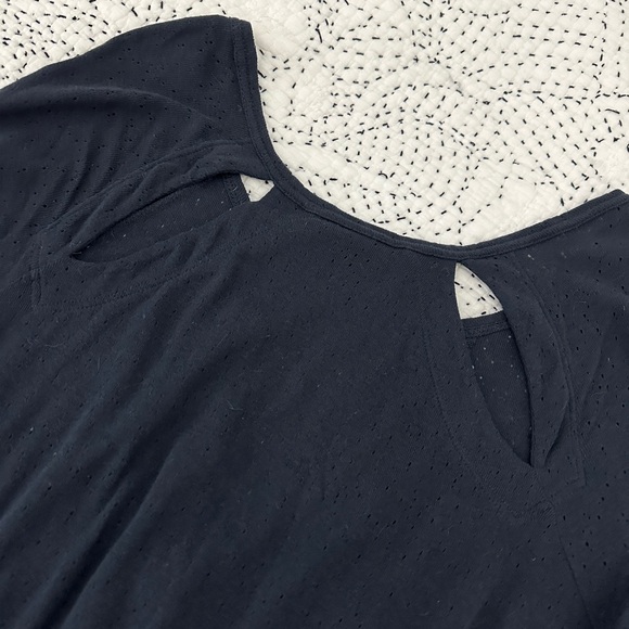 Marc By Marc Jacobs Navy Cutout Sweater-Size S - Picture 2 of 6